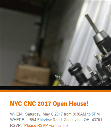 Design for Manufacturing Clinic NYCCNC Open House